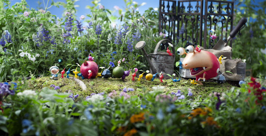 Pikmin Desktop Background 5000x2564px