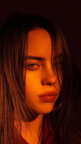 Billie Eilish Phone Background 1080x1920px