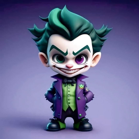 Cute Joker Wallpaper for Mobile 1080x1080px