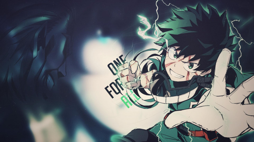 Izuku Midoriya Full HD 1080p Wallpaper 1920x1080px