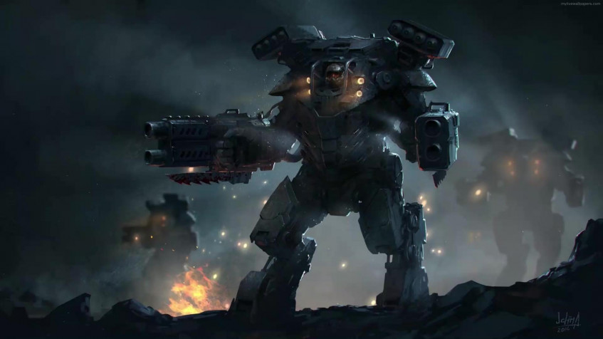 Mech Full HD 1080p Wallpaper 1920x1080px