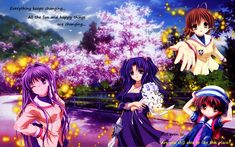 Clannad Widescreen HD Wallpaper 1920x1200px