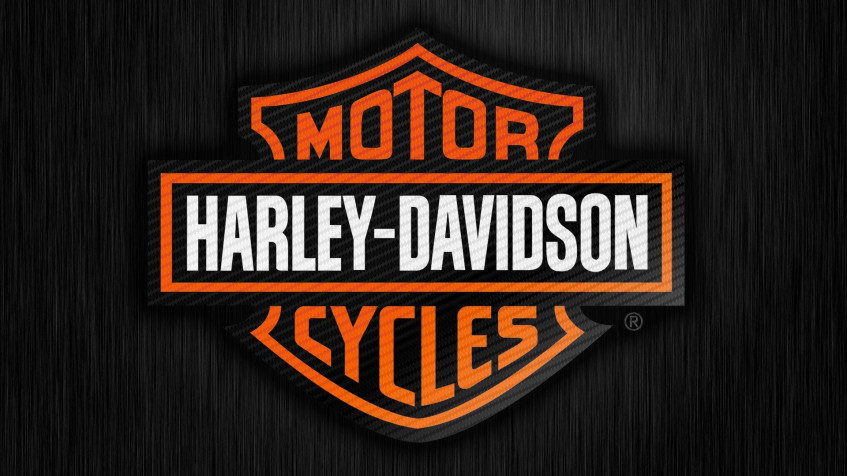 Harley Davidson Logo Full HD 1080p Wallpaper 1920x1080px