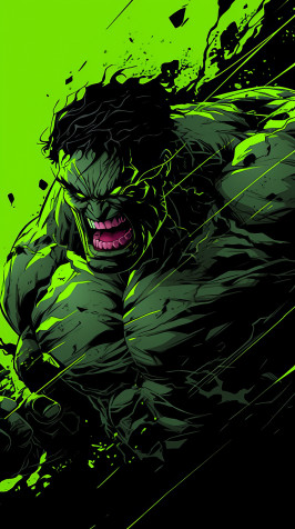 Hulk Android Wallpaper 1224x2184px