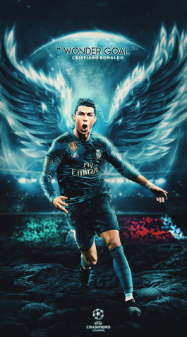 Ronaldo Wallpaper for Mobile 1024x1840px