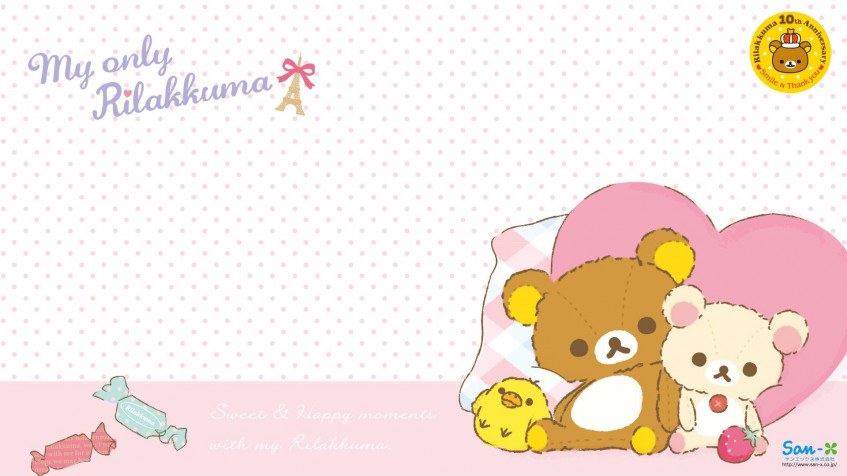 Rilakkuma Full HD 1080p Wallpaper 1920x1080px