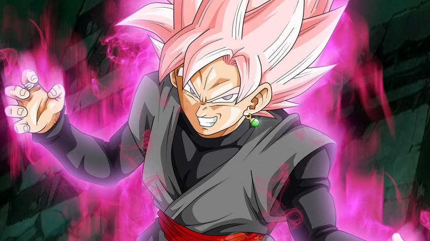 Super Saiyan Rose Goku Black Full HD 1080p Wallpaper 1920x1080px