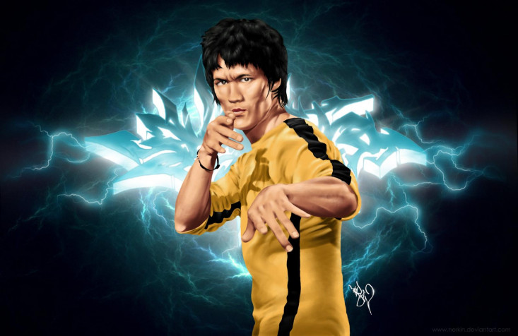 Bruce Lee MacBook Background 1600x1039px