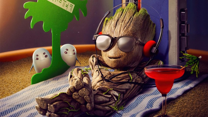 Groot 4k UHD Wallpaper 3840x2160px