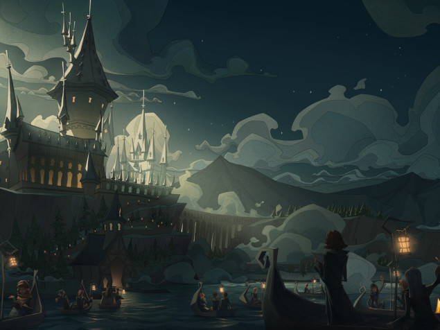 Hogwarts Background Image 1200x900px