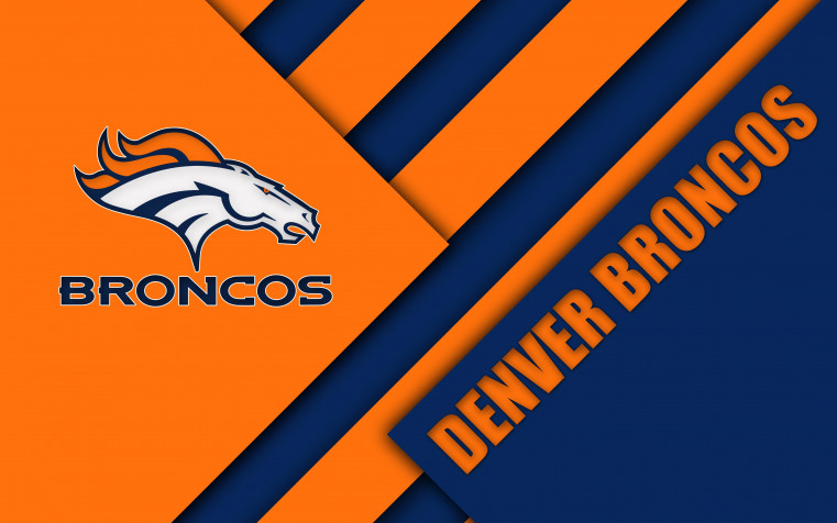 Denver Broncos Logo HD Background 3840x2400px