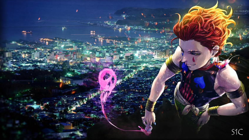 Hisoka Full HD 1080p Wallpaper 1920x1080px