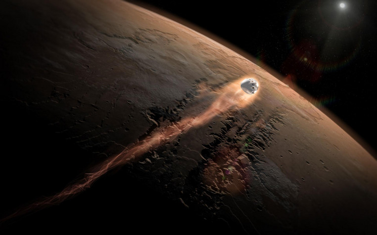 Mars Widescreen HD Wallpaper 1920x1200px