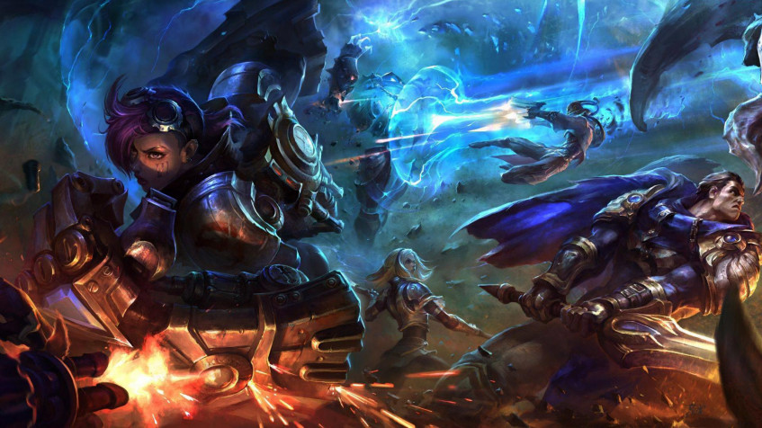 Vi League Of Legends Full HD 1080p Wallpaper 1920x1080px