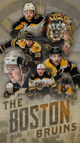 Boston Bruins Mobile Background 1080x1920px