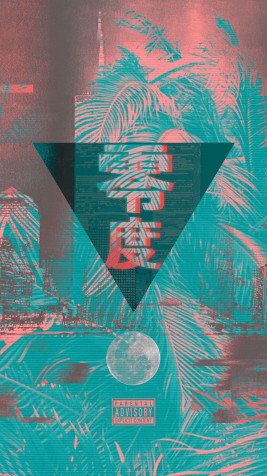 Vaporwave iPhone Background Image 1800x3200px