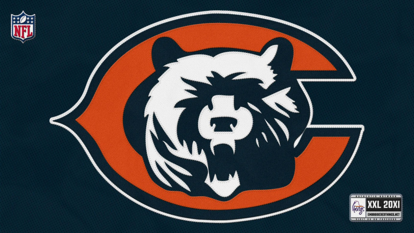 Chicago Bears Desktop Background 2000x1125px