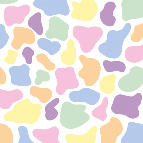 Cow Print Mobile Background 6000x6000px