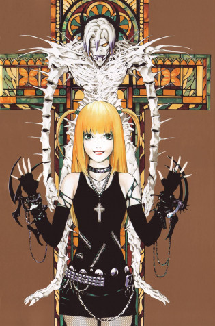 Misa Amane iPhone Background Image 1272x1920px