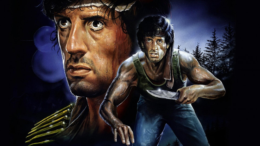 Sylvester Stallone Rambo Full HD 1080p Wallpaper 1920x1080px