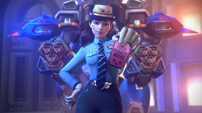 Dva Overwatch 4k UHD Wallpaper 3840x2160px