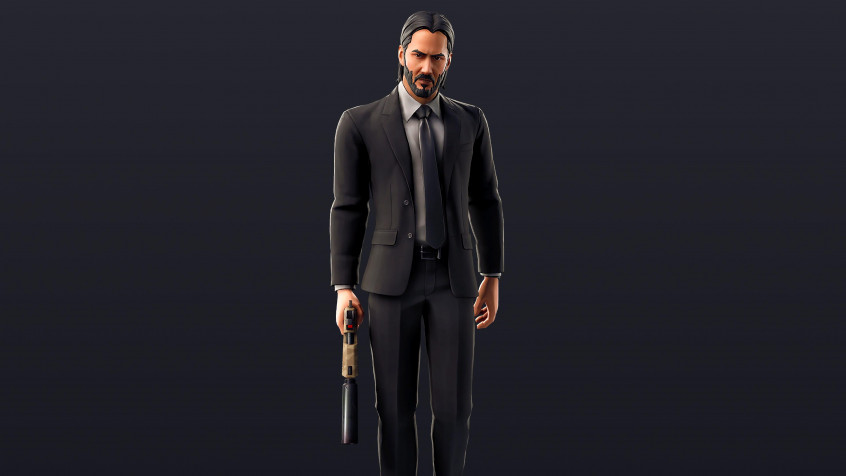 John Wick Fortnite 4k UHD Wallpaper 3840x2160px