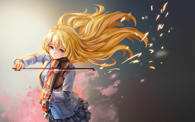 Kaori Miyazono Widescreen HD Wallpaper 1920x1200px