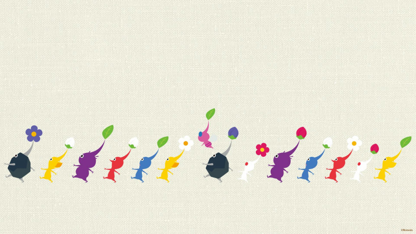 Pikmin Full HD 1080p Wallpaper 1920x1080px