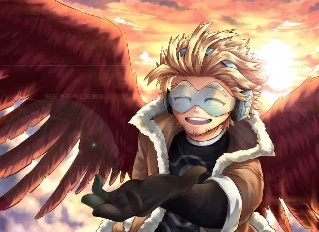 Keigo Hawks Desktop HD Background 2400x1746px