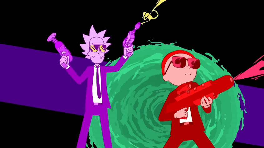 Rick And Morty Hd Desktop HD Background 7680x4320px