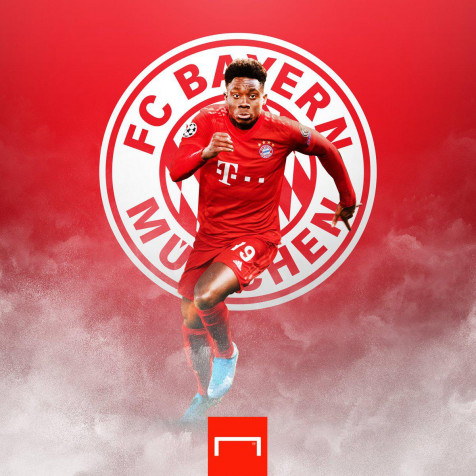 Alphonso Davies Mobile Wallpaper 1200x1200px