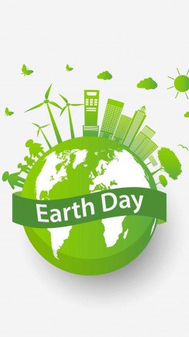 Earth Day iPhone Background Image 1080x1920px