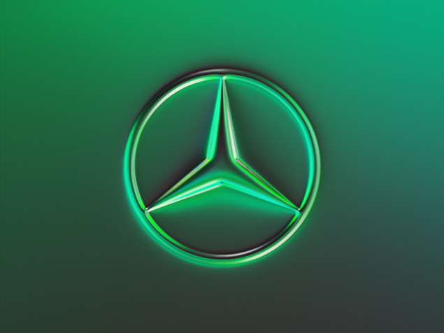 Mercedes Logo MacBook Background 1600x1200px