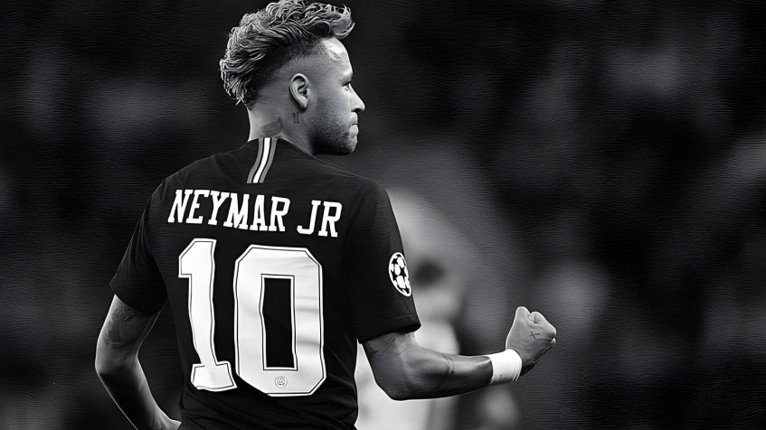 Neymar Psg Laptop Background 1536x864px