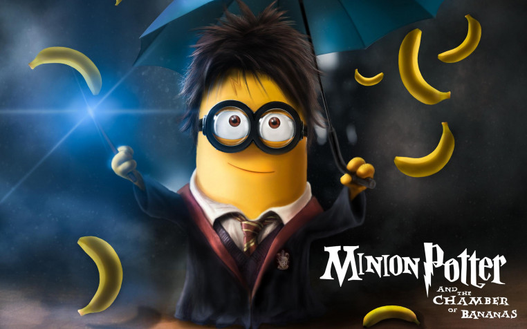 Cartoon Harry Potter MacBook Background 2560x1600px