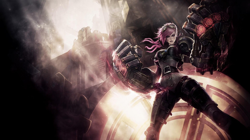 Vi League Of Legends Full HD 1080p Wallpaper 1920x1080px