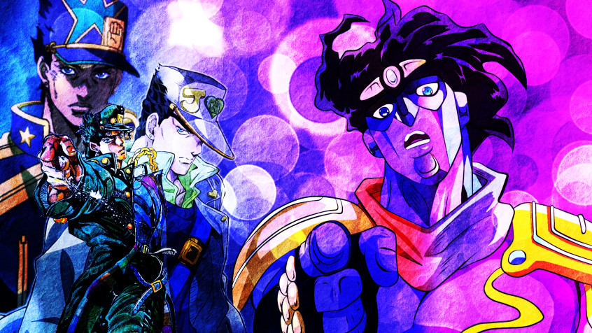 Jotaro Full HD 1080p Wallpaper 1920x1080px