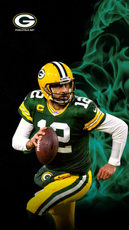 Title Aaron Rodgers Wallpaper for Mobile 1080x1920px