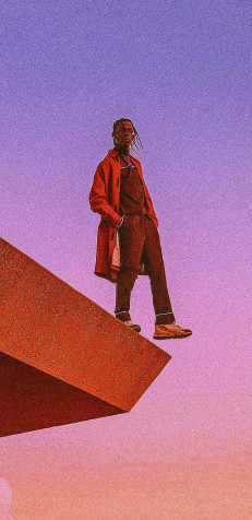 Travis Scott Hd Android Wallpaper Image 800x1645px