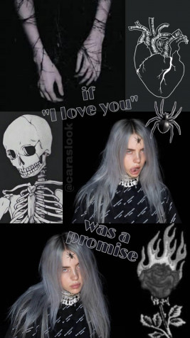 Aesthetic Billie Eilish Mobile Background 1080x1920px