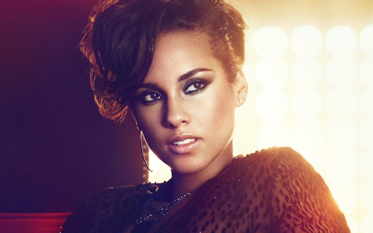 Alicia Keys Widescreen HD Wallpaper 1920x1200px