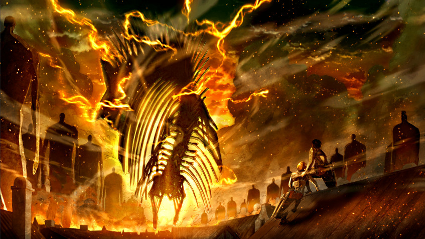 Attack On Titan Desktop HD Wallpaper 1920x1079px