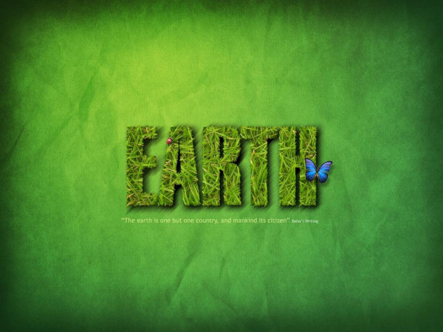 Earth Day Desktop HD Background 1024x768px