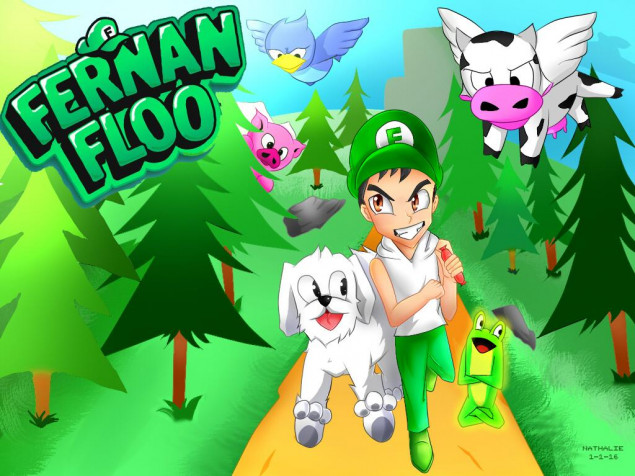 Fernanfloo Laptop Background 1024x768px