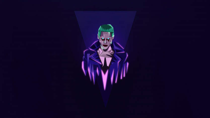 Jared Leto Joker Laptop Wallpaper 5120x2880px