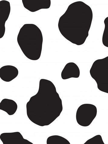 Cow Print Mobile Background 1536x2048px