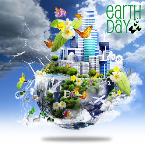 Earth Day Phone Background Image 5000x5000px