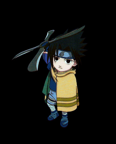 Sasuke Chibi Wallpaper for iPhone 1130x1392px