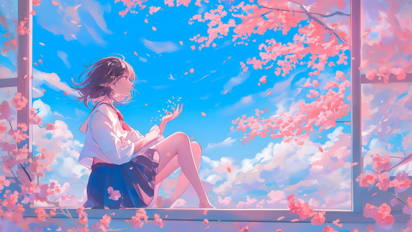 Cool Anime MacBook Background 1536x864px