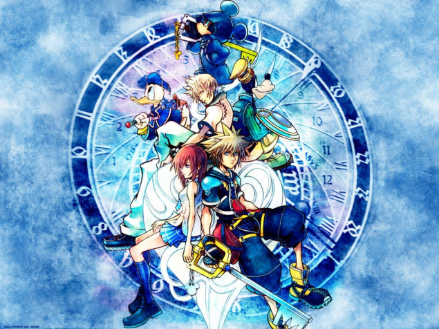 Kingdom Hearts HD Background 1366x1024px